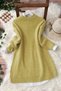 Baklava Soft Sweater Tunic - Yellow