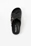 Men's Leather (Artificial) Orthopedic Comfortable Sole Adjustable Buckle Stitched Stylish Inside-Out Men's Slippers - 6