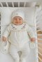 Bahardali Embroidered 5 Piece Luxury Newborn Baby Girl Hospital Discharge Set 100% Cotton - 3