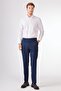 Navy blue knit pattern slim fit casual suit - 2