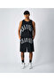 Urban Contemporary Bermuda Black Men's Shorts -221218-Kk001