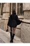 Women's Belted Cape Poncho Coat - 4