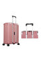 Vertica Hard Case Travel Bag Medium Luggage Trolley Lightweight Suitcase With Tsa Lock B0006 Pink - 6