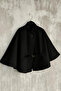 Women's Belted Cape Poncho Coat