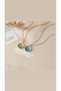 Whale Dolphin Fish Steel Necklace over the Ocean Sea (over the Ocean Dolphin Whale Fish Necklace) - 2