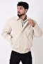 Collared Nova Seasonal Coat with Elastic Waist Bl 1759_60300 - 3