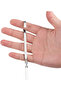 Stainless Steel Barbecue Skewer, BBQ Meat Skewer,50x7Cm,6Pcs,BB2793 - 5