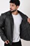 معطف شتوي من الجلد الصناعي بأزرار كبيرة الحجم Bl 1851_50457 - 6