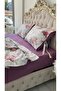 Fitted Sheet for Double Bed 150X200 cm with Duvet Cover and Two Pillowcases with Ties on Two Sides - 8