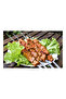 Wooden Barbecue Skewer, BBQ Meat Skewer,50Cm,6Pcs,BB2795 - 2