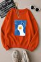 3-Ply Combed Cotton Duck Printed Unisex Sweatshirt