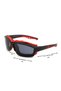 Ski Goggles Antifog Ventilated Uv Protection Sun Snow Glasses Red Black Snowboarding Sport - 3