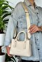 New Season Original Just Polo Everyday-Use Women's Shoulder Bag with 4 Compartments and Wide Strap - 3