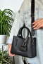 New Season Original Just Polo Everyday-Use Women's Shoulder Bag with 4 Compartments and Wide Strap - 5