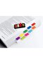 Flags 1" Dispenser 1 x 1.7 in (25.4 x 43.2 mm) Red Color, 50 flags/pack | Mark, Highlight, C - 4