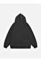 Unisex Berry Infusion Printed Oversized Fleece Sweatshirt with Hood - 2