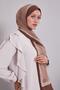 Latte Knitted Pattern Medina Silk - 3