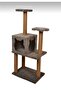 Cat Play House with Luxury Cat Scratching Platform and Three-Tiered Nest - 3