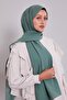 Mold Green Plain Adria Shawl - 2