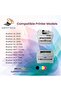 Omni Tech TN-2050 Black High Yield Toner Cartridge - Compatible with Printer Brother HL 2030, 2035, - 8
