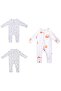 10-Piece Baby Set. Sleep/swaddle/hat/bib - 4