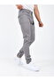 Men's Slim Fit Slim Fit 5-Pocket Stretch Grey Trousers - 2