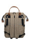 Luxury Leather Thermal Compartment Waterproof Stain Resistant Wipe-Clean Mom and Baby Care Backpack - 3