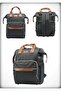 Luxury Leather Thermal Compartment Waterproof Stain Resistant Wipe-Clean Mom and Baby Care Backpack