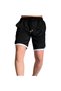 Men's Black White Red Green Sports Shorts Basketball Football Striped Shorts Fitness Running Bermuda - 2