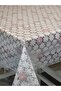 مفرش زيت PVC مستورد - مفرش طاولة منقوش قابل للإزالة - 6