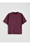 Esvab • Modern & Distinctive Zero Roba Collar Embroidered Loose Fit Women's T-Shirt - 6