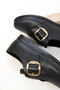Black Women's Loafer Shoes 20832 - 4