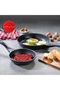 Gray Famos Non-Burning Non-Stick 2-Piece Granite Cast Frying Pan Set - 9