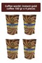 Coffee World Gold Instant Coffee 100 Gr X 4 Pieces