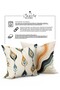 Double Sided Pillow Cover with Shawl Pattern. Digital Printed Balcony Cover with Hidden Zipper Pillow Cover - 6