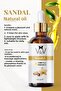 Sandal Cold Pressed 100% Pure and Natural Herbal Sandalwood Essential Oil 100ml - 3