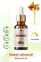 Sweet Almond Cold Pressed 100% Pure and Natural Herbal Sweet Almond Essential Oil 10ml