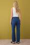 Koyu Mavi  Yüksek Bel Straight Jeans TWOAW26JE00158 - 4