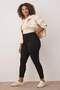 Siyah Tayt Görünümlü Ektra Esnek Büyük Beden Skinny Jeans TBBSS24CJ00034 - 2