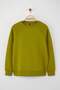 Yağ Yeşili Relaxed/Rahat Kalıp Basic Reglan Kol Bisiklet Yaka Örme Sweatshirt TWOAW24SW00104 - 5