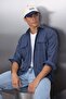 Indigo Regular Fit Çift Cep Kapaklı Dokulu Kışlık Ceket Gömlek TMNAW22GO0350 - 2