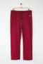 Burgundy High Waist Elastic Waist Printed Knitted Plus Size Leggings Tbbaw26Bv00002 - 5