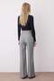 Gray Plaid Flare Bootcut Fabric Trousers Twoaw26Pl00067 - 4
