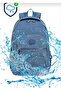 Luxury Patterned Medium Size Backpack with Monkey Keychain Gift - 7