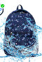 Luxury Patterned Medium Size Backpack with Monkey Keychain Gift - 8