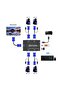 Pm-15166 4 Channel Vga Kvm Switch (Manage 4 Computers with One Hand) - 8