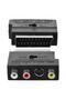 Switch'li (Giriş/Çıkış) Scart Adaptör - 3
