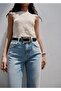 Mid-Waist Flared Jeans - 7