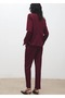 Straight-Cut Fabric Trousers - 4
