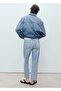 Mid-waist straight cut jeans - 4